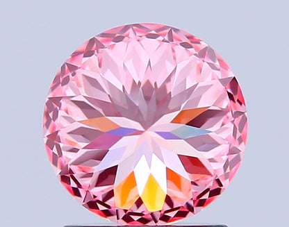 PORTUGUESE 1.55 CARAT FANCY VIVID PINK VVS2  EX EX SLIGHT