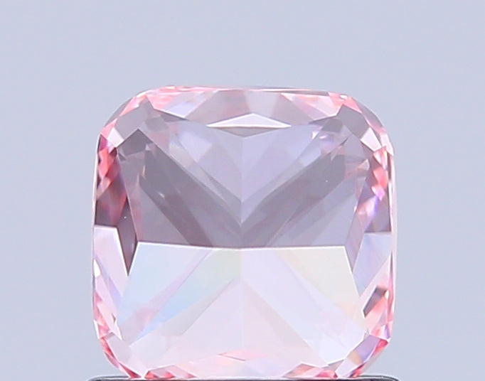 cushion 1.04 carat fancy intense pink vvs2  vg vg strong