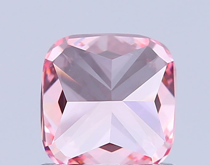 cushion 1.09 carat fancy vivid pink vvs2  ex vg strong