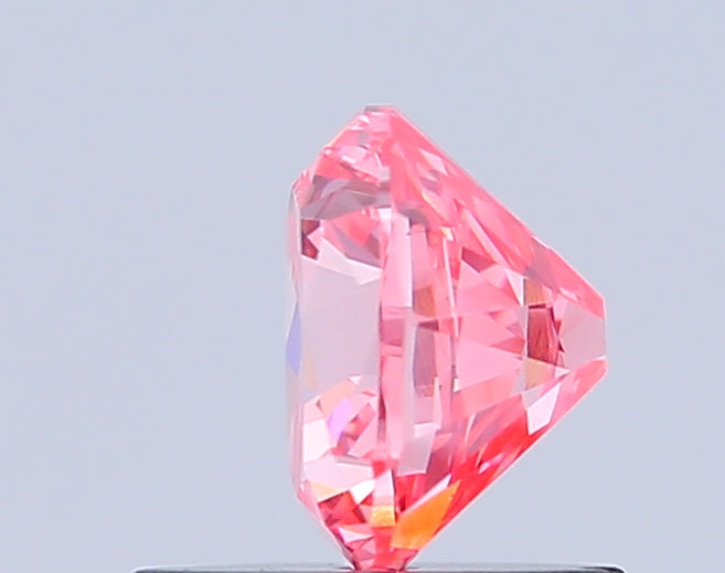 cushion 0.94 carat fancy vivid pink vvs2  vg vg strong