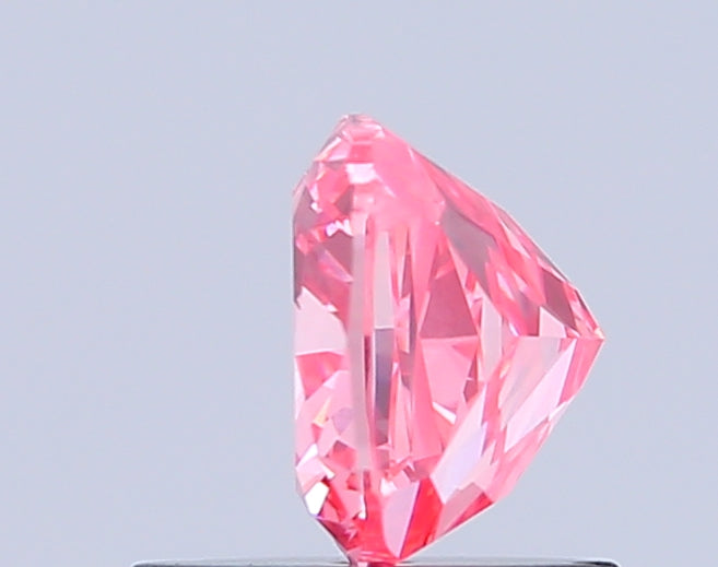 cushion 0.98 carat fancy vivid pink vs2  vg vg strong