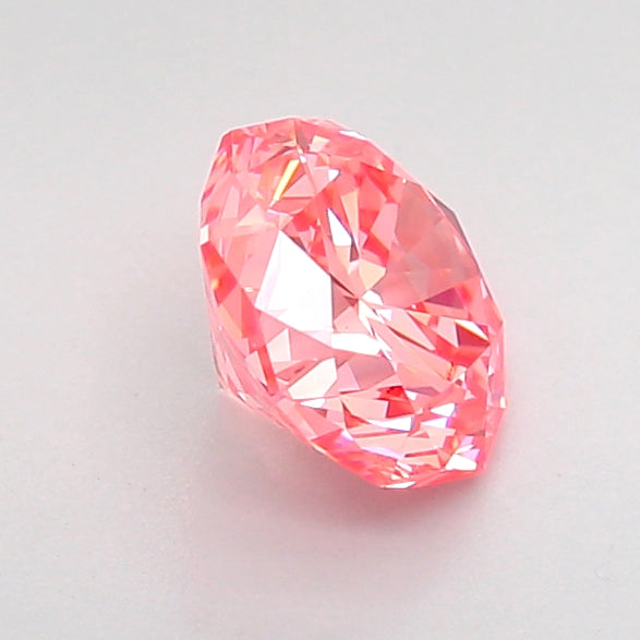 octagonal 1 carat fancy vivid pink vs2  vg ex strong