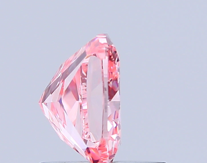 cushion 1.19 carat fancy vivid pink vvs2  vg vg strong