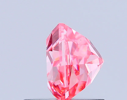 HEXAGONAL 1.03 CARAT FANCY VIVID PINK VS1  VG VG STRONG