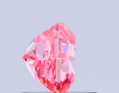 HEXAGONAL 1.03 CARAT FANCY VIVID PINK VS1  VG VG STRONG