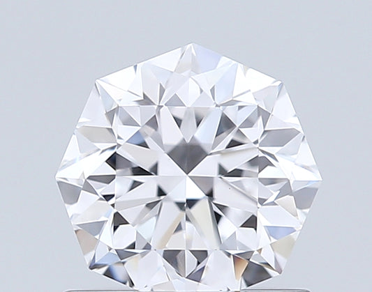 HEXAGONAL 0.97 CARAT F VS1 EX EX NONE