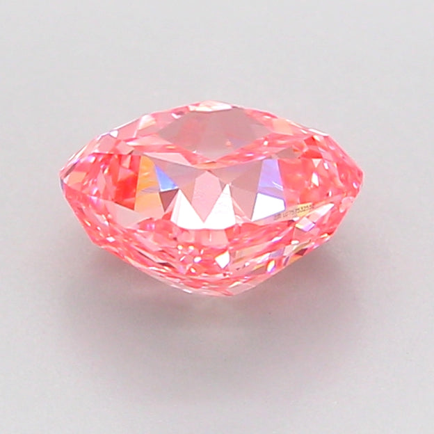 cushion 1.54 carat fancy vivid pink vs2  vg vg strong
