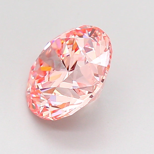round 1.5 carat fancy intense pink vs1 ex ex ex slight