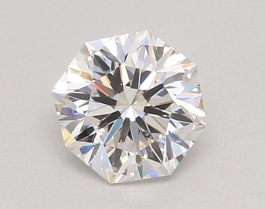 OCTAGONAL 0.86 CARAT F VVS2 EX EX NONE