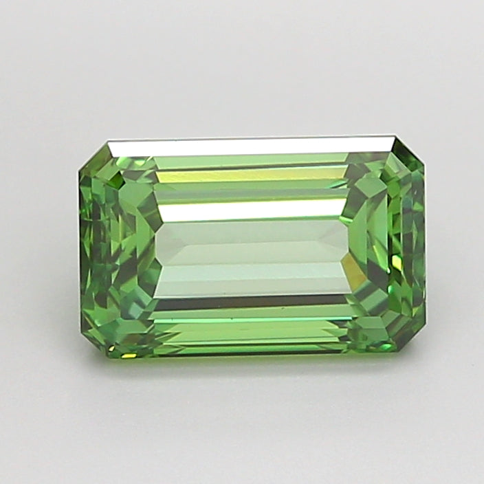 emerald 1.86 carat fancy vivid green vs1  vg vg very slight