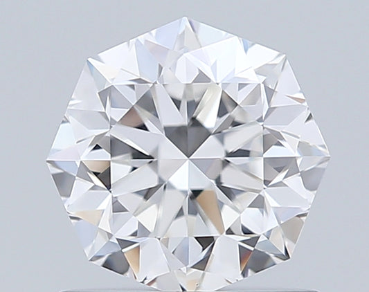 HEXAGONAL 0.97 CARAT F VS1  EX EX NONE