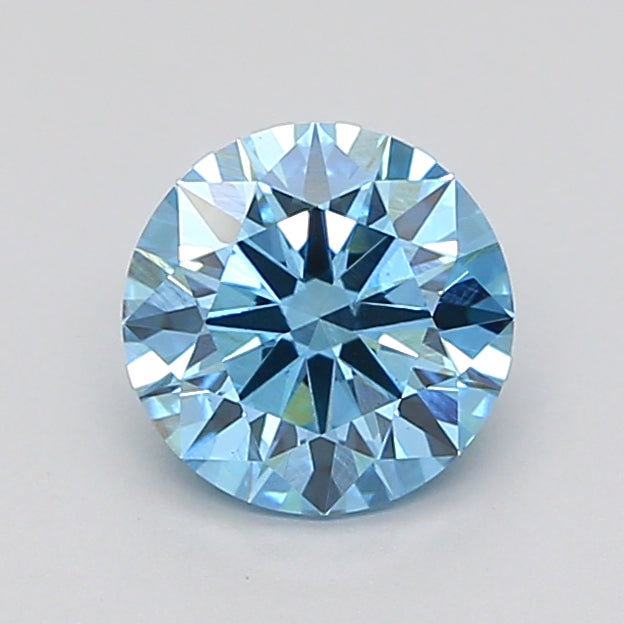 round 1.02 carat fancy vivid blue vs2 id ex ex none