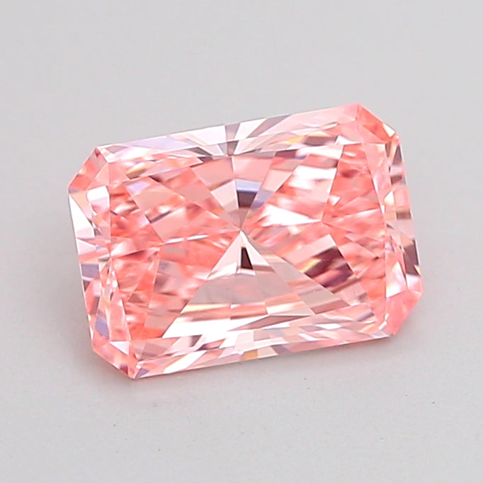 radiant 1 carat fancy vivid pink vs1  vg vg strong